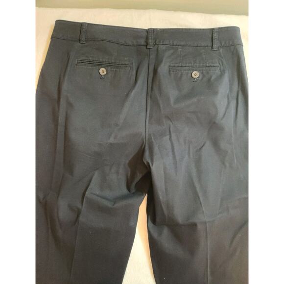 Talbots Pants Womens 10P 10 Petite Black The Weekend Chino Pant Dress Business - Picture 6 of 10